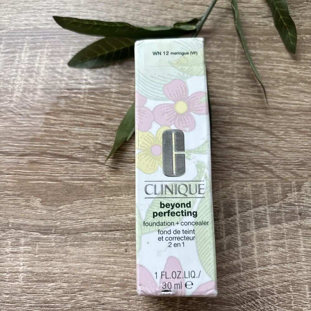 Clinique Beyond Perfecting Foundation Concealer 1 Fl Oz WN 12 Meringue